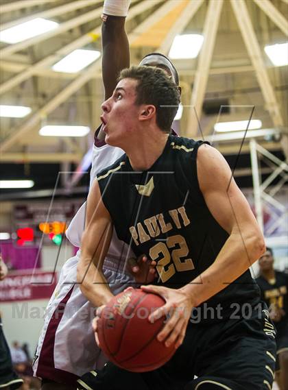 Thumbnail 2 in Paul VI vs. St. Anthony (Spalding Hoophall Classic) photogallery.