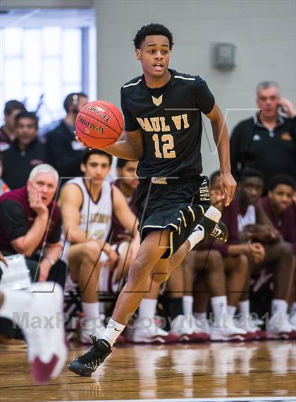 Thumbnail 1 in Paul VI vs. St. Anthony (Spalding Hoophall Classic) photogallery.