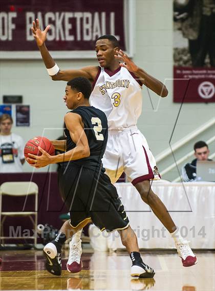 Thumbnail 3 in Paul VI vs. St. Anthony (Spalding Hoophall Classic) photogallery.