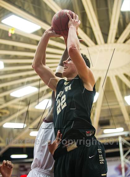 Thumbnail 1 in Paul VI vs. St. Anthony (Spalding Hoophall Classic) photogallery.