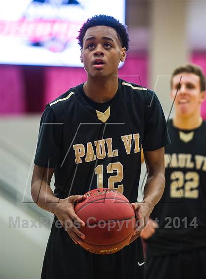 Thumbnail 2 in Paul VI vs. St. Anthony (Spalding Hoophall Classic) photogallery.