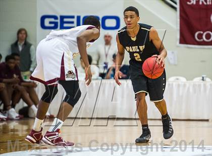 Thumbnail 1 in Paul VI vs. St. Anthony (Spalding Hoophall Classic) photogallery.