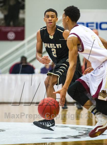 Thumbnail 3 in Paul VI vs. St. Anthony (Spalding Hoophall Classic) photogallery.