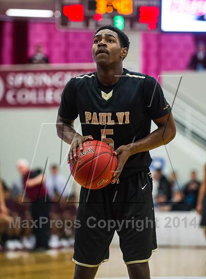 Thumbnail 1 in Paul VI vs. St. Anthony (Spalding Hoophall Classic) photogallery.