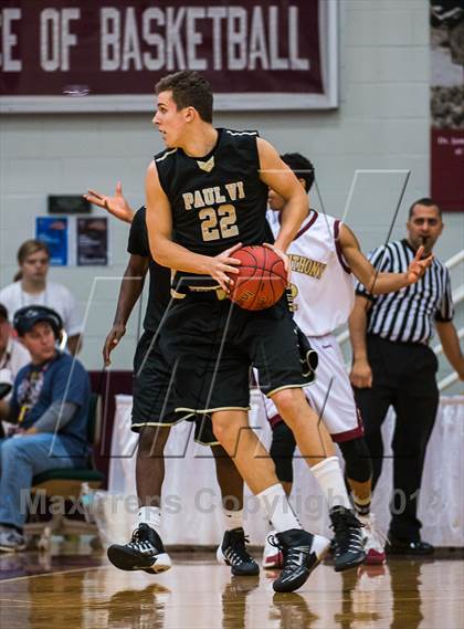 Thumbnail 1 in Paul VI vs. St. Anthony (Spalding Hoophall Classic) photogallery.