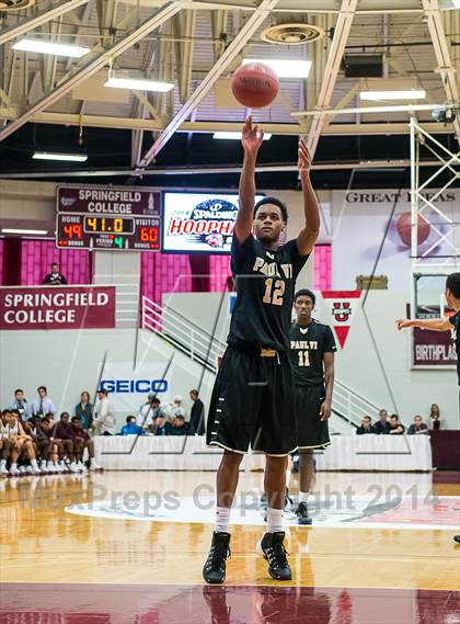 Thumbnail 2 in Paul VI vs. St. Anthony (Spalding Hoophall Classic) photogallery.