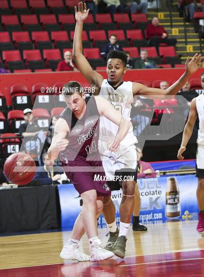Thumbnail 1 in East vs. Harrisville (NYSPHSAA Class D Semifinal) photogallery.