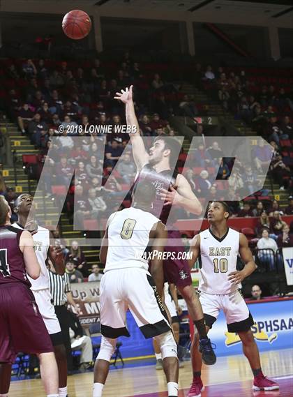 Thumbnail 3 in East vs. Harrisville (NYSPHSAA Class D Semifinal) photogallery.