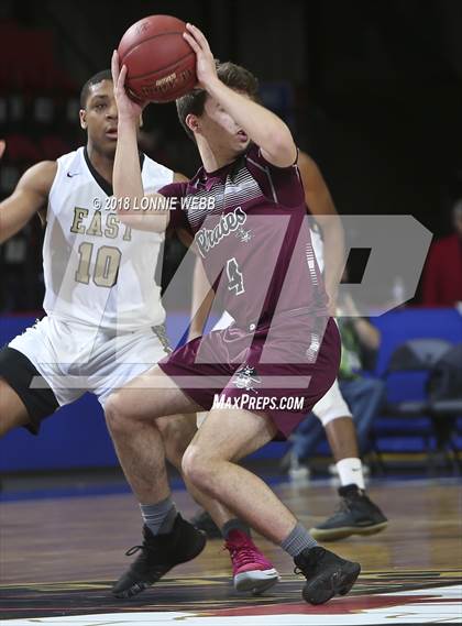 Thumbnail 1 in East vs. Harrisville (NYSPHSAA Class D Semifinal) photogallery.