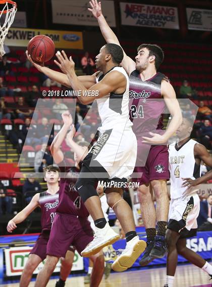 Thumbnail 3 in East vs. Harrisville (NYSPHSAA Class D Semifinal) photogallery.