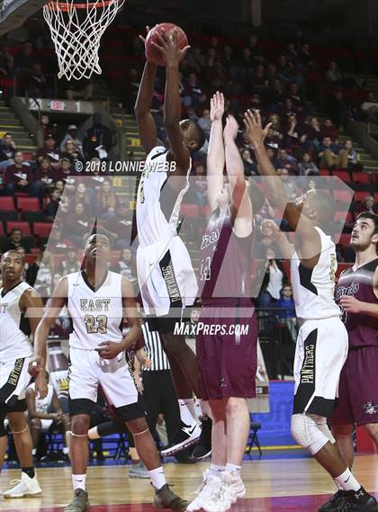 Thumbnail 3 in East vs. Harrisville (NYSPHSAA Class D Semifinal) photogallery.