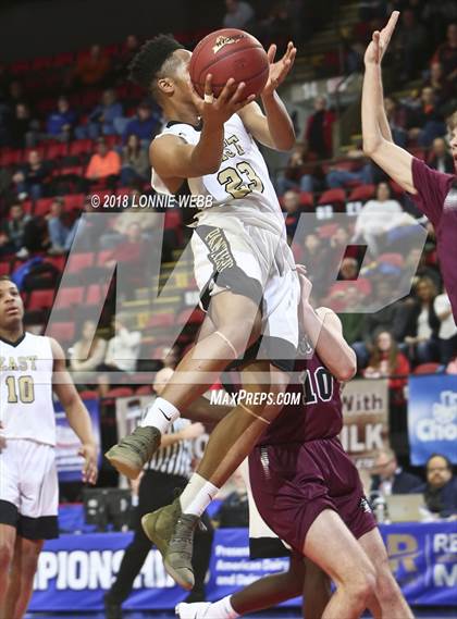 Thumbnail 3 in East vs. Harrisville (NYSPHSAA Class D Semifinal) photogallery.