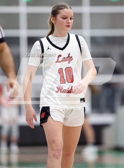 Thumbnail 3 in Pottsboro vs. Winnsboro (UIL 3A D1 Bi-District Basketball Playoff) photogallery.