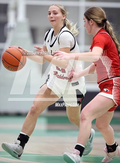 Thumbnail 2 in Pottsboro vs. Winnsboro (UIL 3A D1 Bi-District Basketball Playoff) photogallery.