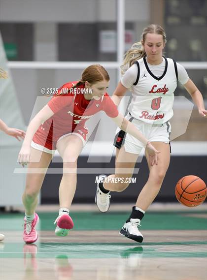 Thumbnail 3 in Pottsboro vs. Winnsboro (UIL 3A D1 Bi-District Basketball Playoff) photogallery.
