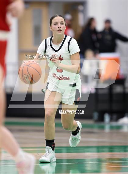 Thumbnail 1 in Pottsboro vs. Winnsboro (UIL 3A D1 Bi-District Basketball Playoff) photogallery.