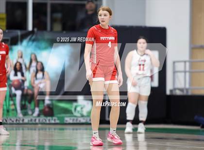 Thumbnail 2 in Pottsboro vs. Winnsboro (UIL 3A D1 Bi-District Basketball Playoff) photogallery.