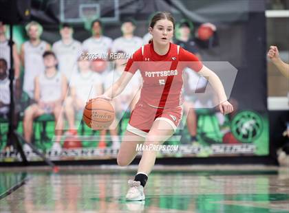 Thumbnail 2 in Pottsboro vs. Winnsboro (UIL 3A D1 Bi-District Basketball Playoff) photogallery.