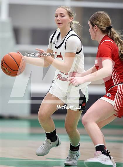 Thumbnail 1 in Pottsboro vs. Winnsboro (UIL 3A D1 Bi-District Basketball Playoff) photogallery.
