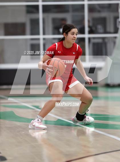 Thumbnail 3 in Pottsboro vs. Winnsboro (UIL 3A D1 Bi-District Basketball Playoff) photogallery.