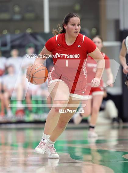 Thumbnail 1 in Pottsboro vs. Winnsboro (UIL 3A D1 Bi-District Basketball Playoff) photogallery.