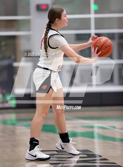 Thumbnail 2 in Pottsboro vs. Winnsboro (UIL 3A D1 Bi-District Basketball Playoff) photogallery.