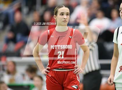 Thumbnail 3 in Pottsboro vs. Winnsboro (UIL 3A D1 Bi-District Basketball Playoff) photogallery.