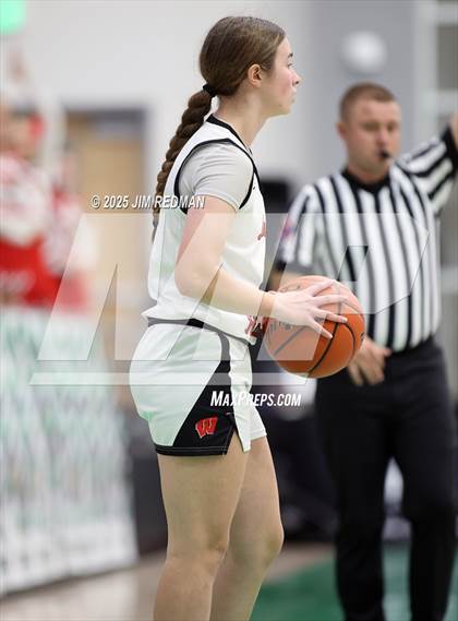 Thumbnail 2 in Pottsboro vs. Winnsboro (UIL 3A D1 Bi-District Basketball Playoff) photogallery.