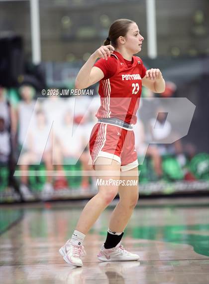 Thumbnail 3 in Pottsboro vs. Winnsboro (UIL 3A D1 Bi-District Basketball Playoff) photogallery.