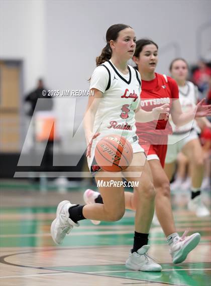 Thumbnail 3 in Pottsboro vs. Winnsboro (UIL 3A D1 Bi-District Basketball Playoff) photogallery.