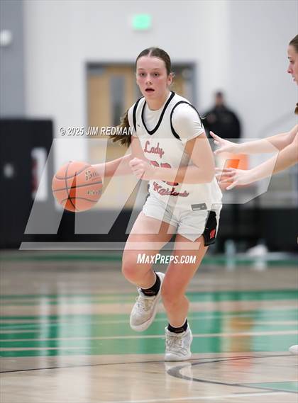 Thumbnail 2 in Pottsboro vs. Winnsboro (UIL 3A D1 Bi-District Basketball Playoff) photogallery.