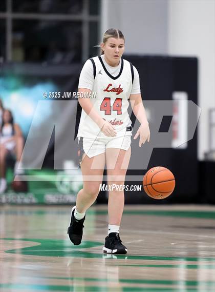 Thumbnail 1 in Pottsboro vs. Winnsboro (UIL 3A D1 Bi-District Basketball Playoff) photogallery.