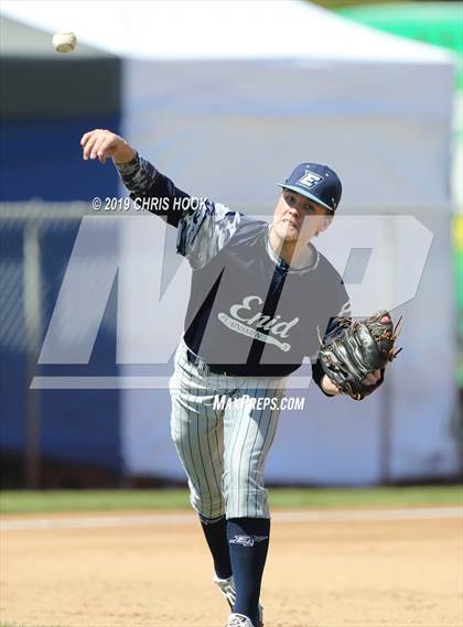 Thumbnail 3 in Enid vs. Salpointe Catholic (Lancer Classic) photogallery.