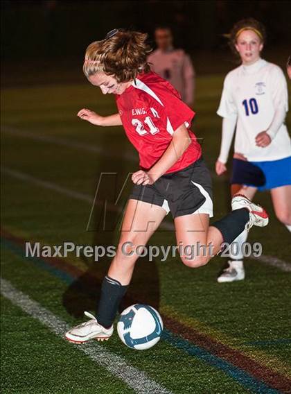 Thumbnail 2 in Exeter-West Greenwich vs Mount St. Charles Academy (RIIL D2 Semifinal) photogallery.
