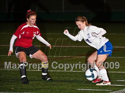 Thumbnail 3 in Exeter-West Greenwich vs Mount St. Charles Academy (RIIL D2 Semifinal) photogallery.