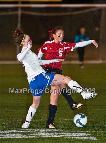 Thumbnail 2 in Exeter-West Greenwich vs Mount St. Charles Academy (RIIL D2 Semifinal) photogallery.