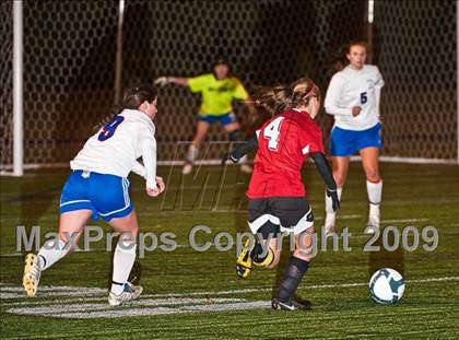 Thumbnail 2 in Exeter-West Greenwich vs Mount St. Charles Academy (RIIL D2 Semifinal) photogallery.