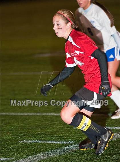 Thumbnail 2 in Exeter-West Greenwich vs Mount St. Charles Academy (RIIL D2 Semifinal) photogallery.