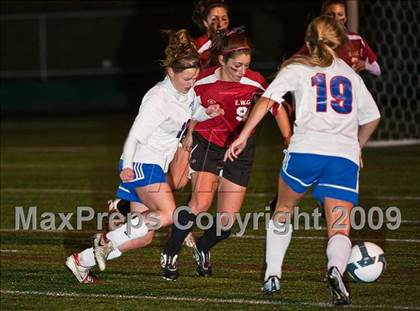 Thumbnail 3 in Exeter-West Greenwich vs Mount St. Charles Academy (RIIL D2 Semifinal) photogallery.