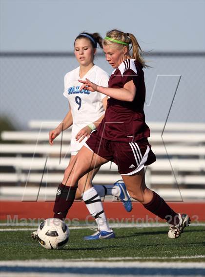 Thumbnail 2 in Cheyenne Mountain @ Valor Christian (Senior Night) photogallery.