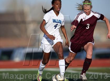 Thumbnail 2 in Cheyenne Mountain @ Valor Christian (Senior Night) photogallery.