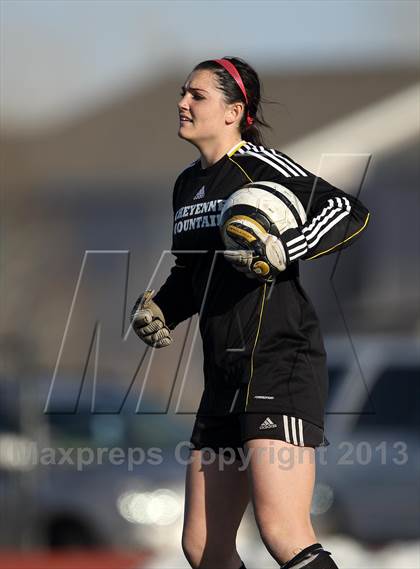 Thumbnail 1 in Cheyenne Mountain @ Valor Christian (Senior Night) photogallery.