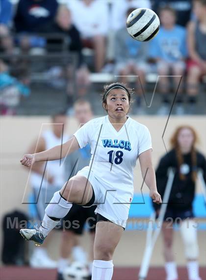 Thumbnail 1 in Cheyenne Mountain @ Valor Christian (Senior Night) photogallery.