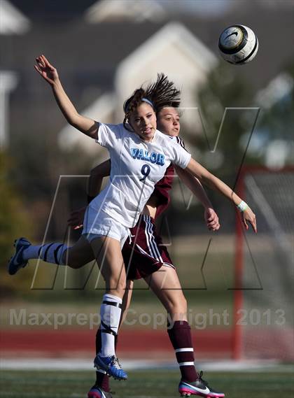 Thumbnail 1 in Cheyenne Mountain @ Valor Christian (Senior Night) photogallery.