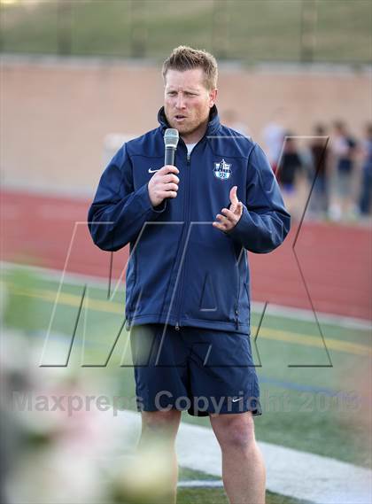 Thumbnail 1 in Cheyenne Mountain @ Valor Christian (Senior Night) photogallery.