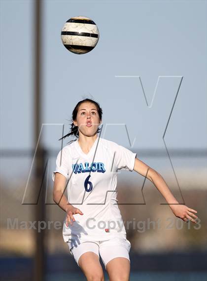 Thumbnail 2 in Cheyenne Mountain @ Valor Christian (Senior Night) photogallery.