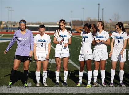 Thumbnail 1 in Cheyenne Mountain @ Valor Christian (Senior Night) photogallery.