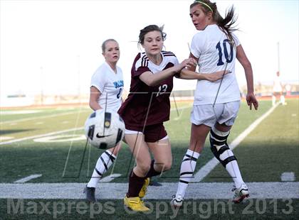 Thumbnail 2 in Cheyenne Mountain @ Valor Christian (Senior Night) photogallery.