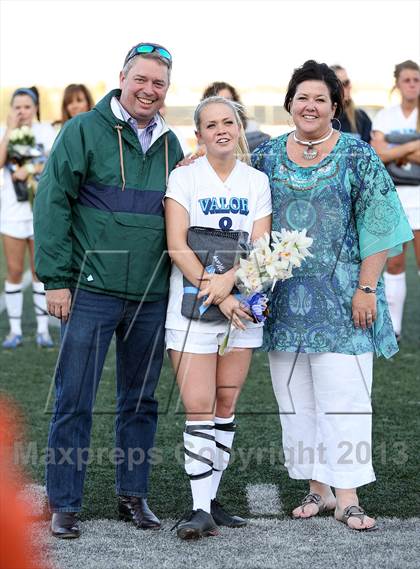 Thumbnail 2 in Cheyenne Mountain @ Valor Christian (Senior Night) photogallery.