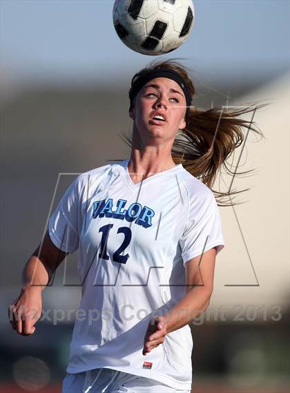Thumbnail 2 in Cheyenne Mountain @ Valor Christian (Senior Night) photogallery.